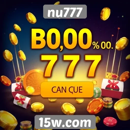 Promoções e bônus disponíveis no nu777